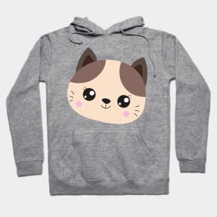 Cute Cat, Little Cat, Kitten, Kitty, Cute Animal Hoodie